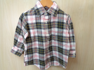 B1130 ◆ GEAR BY VAN HEUSEN 90S Kids Check Flannel Shirt ◆ Van Husen SIZE2T Children