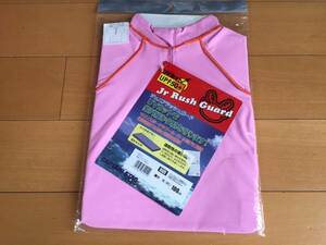 Shipping included New size 100 rash guard captain stag pink swimsuit pool marine sports short sleeves