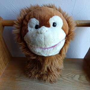 Oroutan Asahiyama Zoo Creaming Puppet Used Plush toy