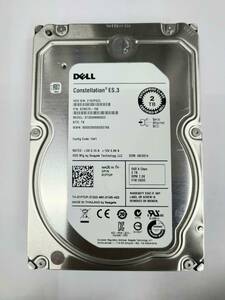 "Used goods" Dell Conscription ES.3 ST2000NM0023 SAS 6 Gbps / 2 TB / RPM7.2K / F / W GS0D Operation Unconfirmed Current item