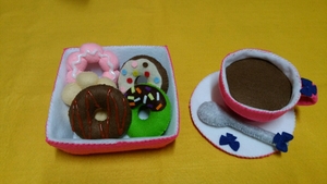 Felt of the Felt ☆ Mini Donut Set 3 ☆ Handmade