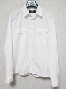 CABANE DE ZUCCA Caband Zukka Shirt Long Sleeve Men S White IRMRI YG3716