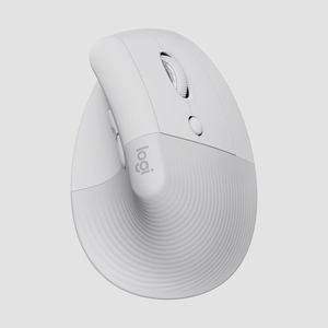 Free shipping ★ Logicool wireless vertical ergonomic mouse Bluetooth Unifying non -compatible (pale gray)
