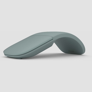 Free shipping ★ Microsoft Arc Mouse Wireless Thin Vertical Scroll Bluetooth Surface compatible (Sage)