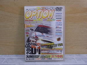 △ E/857 ● Car race DVD ☆ Option Option No.147 ☆ 2006 D1GP Rd.2 SUGO ☆ Used goods