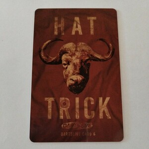 Dart Live Card Unused Hat Trick Cow