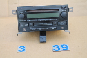 KS-086-3 Toyota NCP61 Ist Genuine CD/MD audio deck 86120-52210