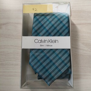 Calvin Klein (Calvin Klein) 42 Tie New unused box Unopened Accessories Box, Clear Case