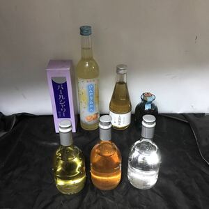 Unopened goods Liqueur Sake Shochu 7 pcs
