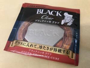Black Nicca Clear Original Stainless Steel ICE CUBE New unused item not for sale in Japan ~ Put it in a glass to last coldness ~ ③