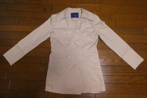 Trench coat Bapy Baypie Outer Ladies Made in Japan Spring and Autumn