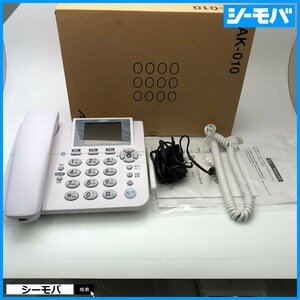 Homtel 3G AK-010 Land-phone type SIM free telephone beautiful goods box, accessories dedicated lithium-ion battery included RUUN11374