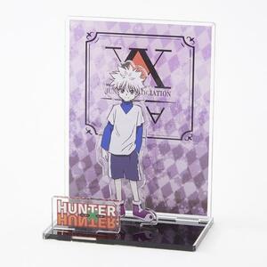 HUNTER × HUNTER (Hunter Hunter) -Acrylic Stand Killua 1 Popular Anime Manga Yoshihiro Togashi Aqua (New Unused Unopened)