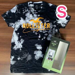 [New] Hollister HOLLISTER T -shirt Black x White x Yellow Men's S