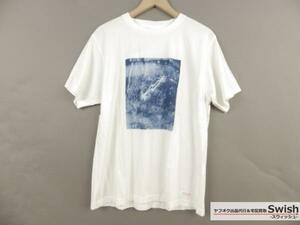 Z177 ■ Deluxe Deluxe x SHIBUYA YURI ■ New MIDNIGHT LIGHTNINNNG TEE TEE T -shirt L White ■