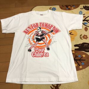 Unused Tsuyoshi Nagabuchi T -shirt RUN for TOMORRUN (M size)