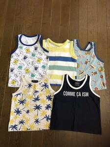 Tank top child baby 5 pieces set size 80