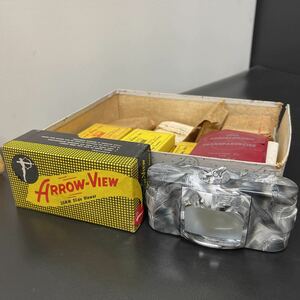 Bakelite Arrow View 35mm Original Box 1950s Marble Illumination Slide Viewer With Box Current Mirror Current item
