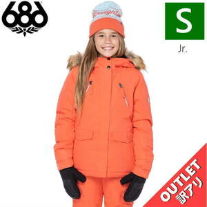 [Outlet] 23 686 Girls Ceremony Insulated JKT CORAL S Size Snowboard Wear JACKET Outlet