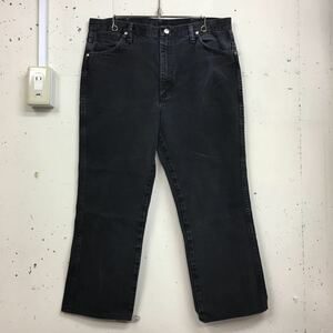 WRANGLER Wrangler Overdye Denim Pants Jeans W36 Black Black
