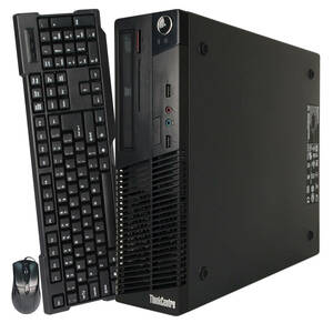 Beauty Lenovo-M73 High-performance personal computer body COREI7-4770 ・ 8GB ・ Equipped with SSD1TB, Win11PRO / DVD / Office 2021 / Keyboard / Mouse ・ Wireless LAN P5158