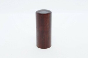 Ink character factory seal engraving seal wooden stamp circular 2.5cm/1 piece (African rose wood)