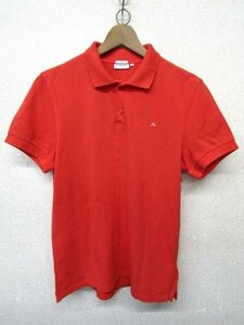 V1827: J.LINDEBERG SLIM FIT J -Lindberg Short Sleeve Shirt Short Sleeve Polo Shirt Orange S Golf Wear Golf Shirt: 35