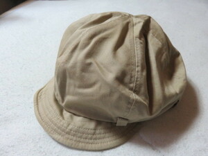 THE SHOP ●●● OZOC Casket Hat Hat Cap Size 57.5㎝ 100 % Cotton Solid Material Unused