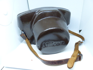 Rare Nikon SP 50mm F1.1 Genuine Leather Hard Case Beautiful