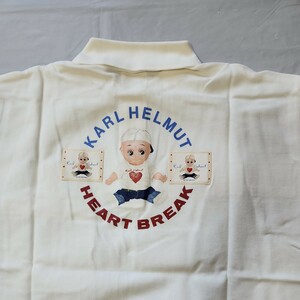 Unused KARL HELMUT Carl Helm Cewpie Polo Shirt