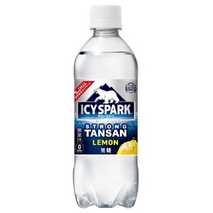 Icey Spark from the Canada Dry Lemon PET 490ml 24 bottles (24 bottles x 1 case) PET bottle carbonated water [Free shipping]