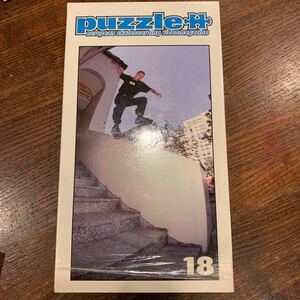 PUZZLE 18 skateboard video vhs used