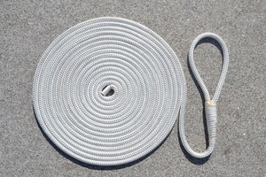 14mm10m2 White White ★ Blade 24 mooring rope