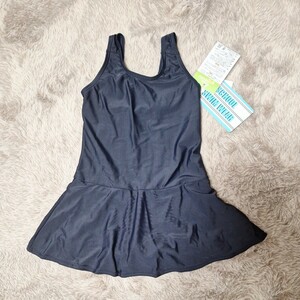 One -piece swimsuit with new tag 130 school swimsuit pool with navy blue