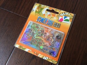 rare! Taiwan Kotsu IC Card ◇ Yuyu Taiwan ◇ "ONE PIECE" (One Piece) Not released in Japan ① B90