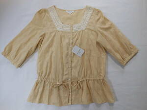 MARIE CLAIRE with new tags Maricle-lucinic blouse yellow 11