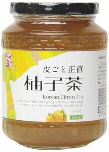 Kimchi's vase skin and honest yuzu tea 580g
