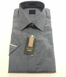 501 [SPASSO] Shirt Shirt Short Sleeve L41 &lt;form stable processing&gt; ● CHOYA ● Cutter shirt