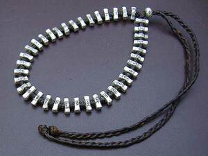◆ Karen Silver Bracelet / Anklet Waxing Homo 17 ◆ Rectangular engraving