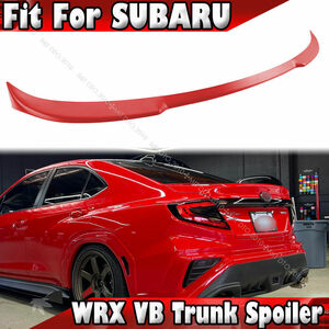 Subaru WRX VB system WRX S4 SPORT Rear Trunk Spoiler D Type Painting compatible after 2022