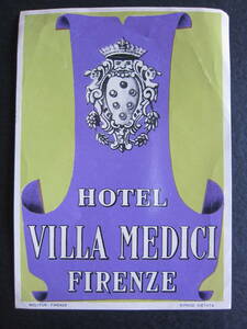 Hotel label ■ Sina Villa Medician Auto Collection