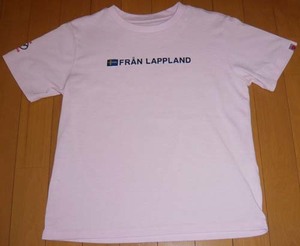 Fjallraven ◆◆ T -shirt ◆ Short sleeve ☆ pink ☆ Breatininess [used] with feleraven logo ☆ Outdoor trekking climbing [Shipping 185 yen]