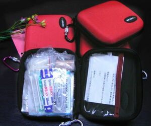 【Shipping Included】First Aid Kit L (with Rock Carabiner) Portable First Aid Pouch First Aid Kit