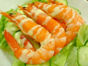 30 tails (400g) × 10 boxes shrimp shrimp shrimp commercial cocktail shrimp banai shrimp [fisheries Foods]
