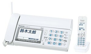 (Used goods) Panasonic Digital Cordless FAX Sprinkles with 1 Unnecessary Block Service