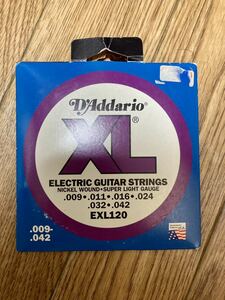 D'ADARIO Dadalio Electric Guitar String EXL-120
