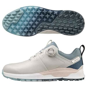 [New] Mizuno Genem WG Bore Shoes 51GQ230505 Gray x Navy 28.0cm