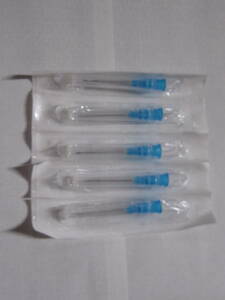 needle! In suction / filling needle 23G plastic repair, etc., new! Same -day shipping with 5 pieces! Shipped 〒!