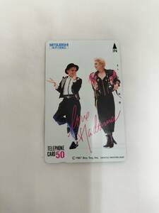 [Unused] Telephone Card Madonna madonna MITSUBISHI 1987 Boy Toy 50 degrees Teleca Current product