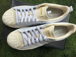Adidas Adida Senis &amp; Sneakers White Color Size J27.0㎝ ☆ Upper natural leather is cheap